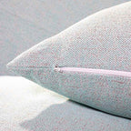 Διακοσμητική Μαξιλαροθήκη Charisma Cotton Solid Aqua 30X50